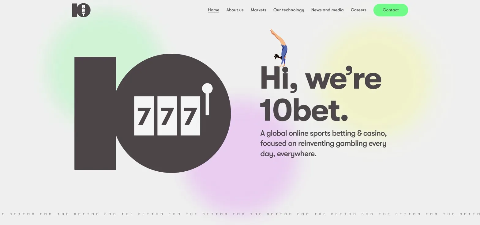 10bet Corporate Site